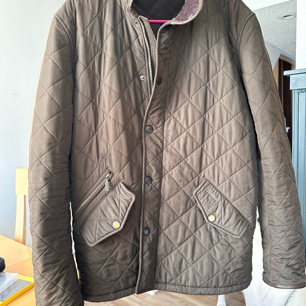 Barbour Men's Quilted Brown Jacket